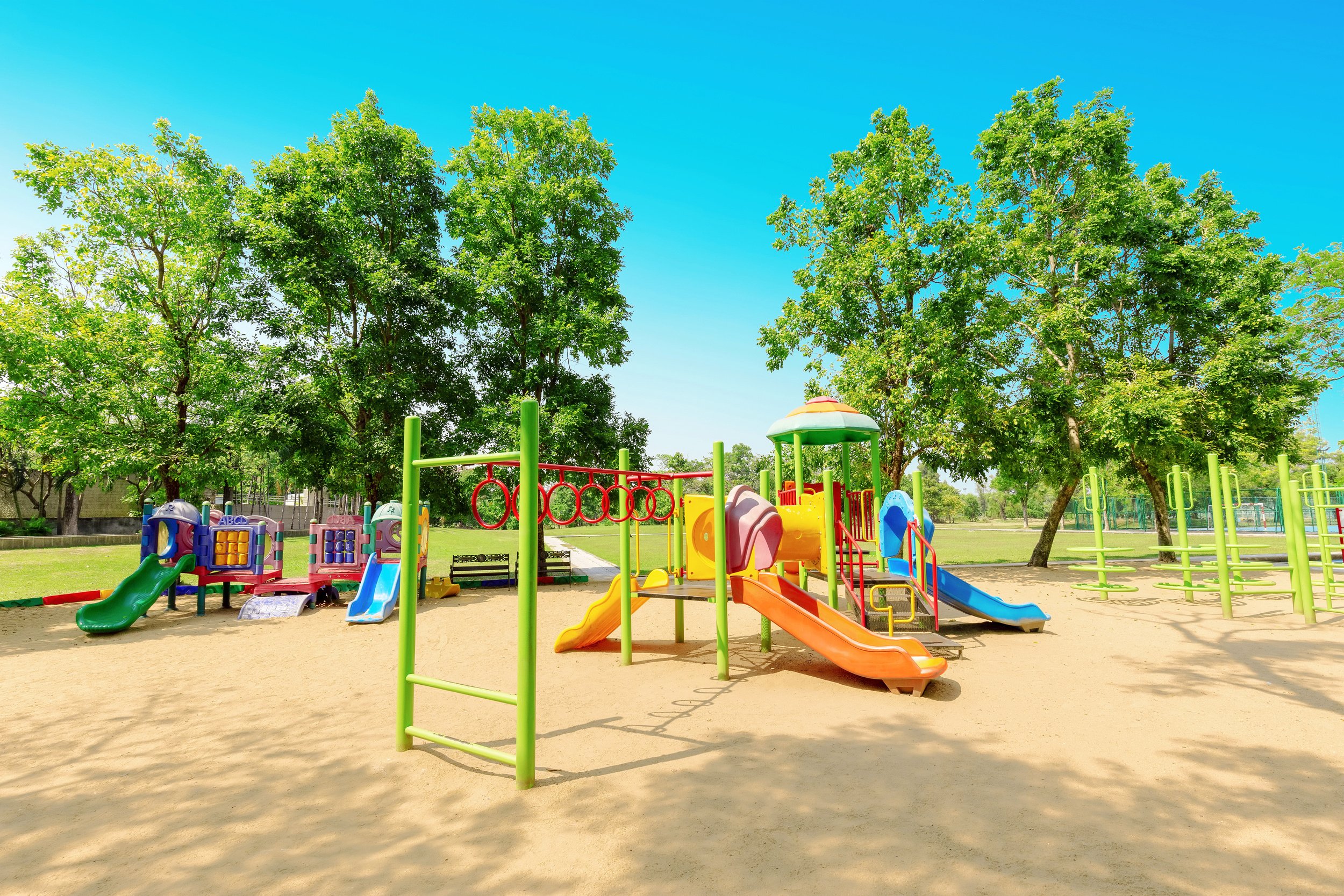 Children Playground in the Park