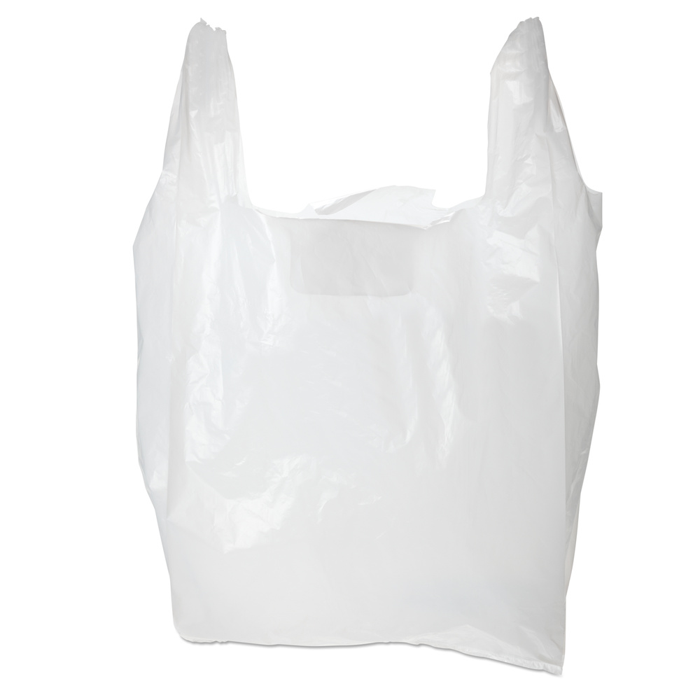 White plastic bag